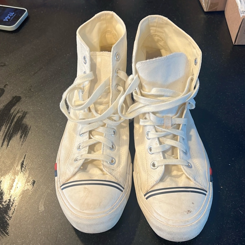 High-top PRO-Ked canvas shoe